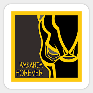 Wakanda Forever Sticker